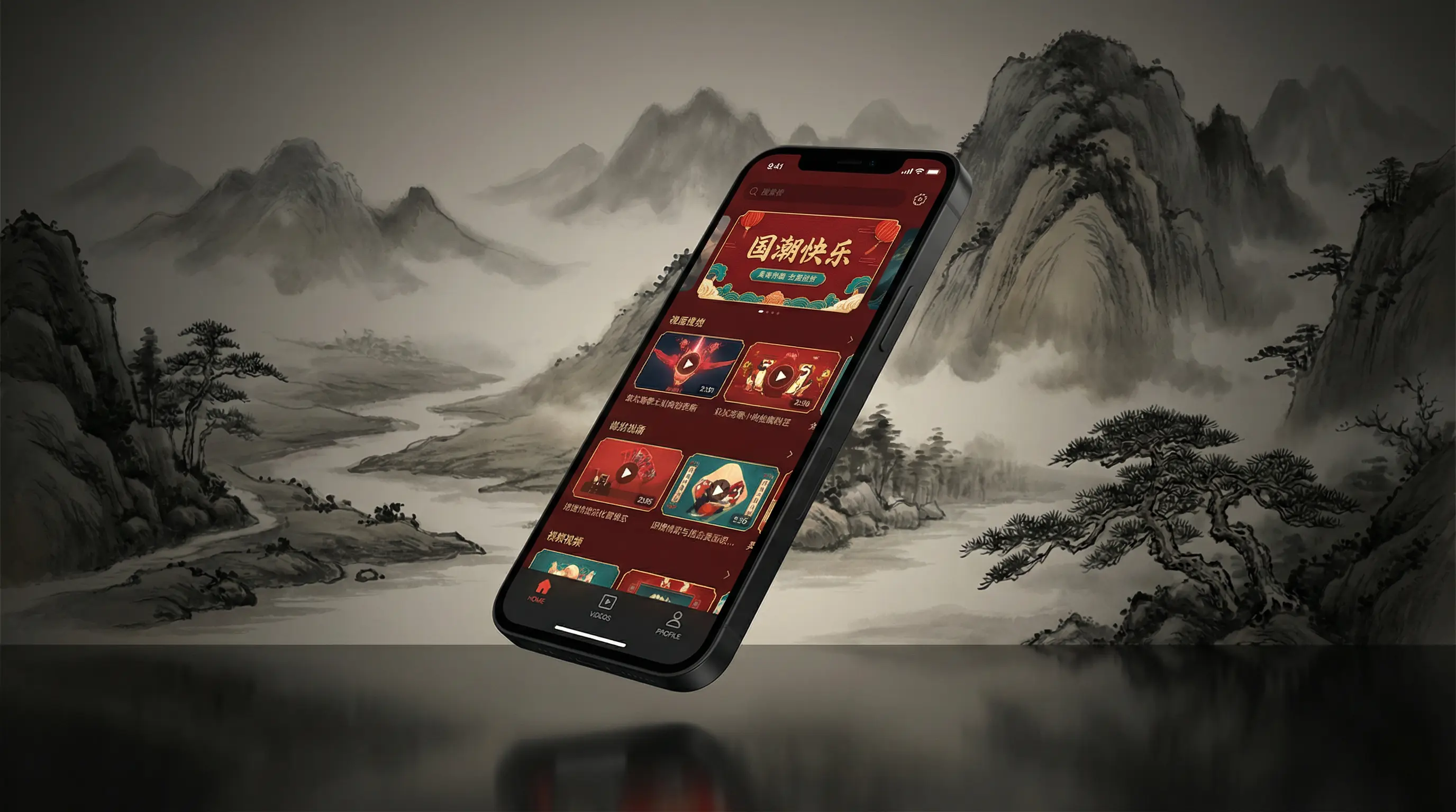bmgbmgbmg多毛看 移动端APP界面展示